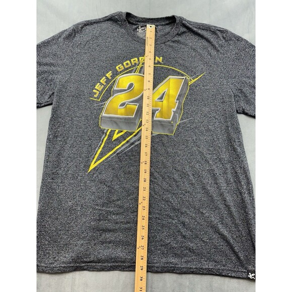 Jeff Gordon NASCAR Men's 2X TShirt Gray Chase Authentics Short Sleeve Racing - Picture 4 of 5